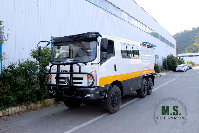 175 แรงม้า 10 ตัน GVW Dongfeng รถบรรทุกกู้ภัยอเนกประสงค์ 4x4 ออฟโรด_เครื่องยนต์คัมมินส์ การก่อสร้างถนน การขนส่งน้ำมัน การบรรเทาภัยพิบัติ รถบรรทุกสั่งทำพิเศษ_ผู้ผลิตโดยตรงราคาโรงงาน