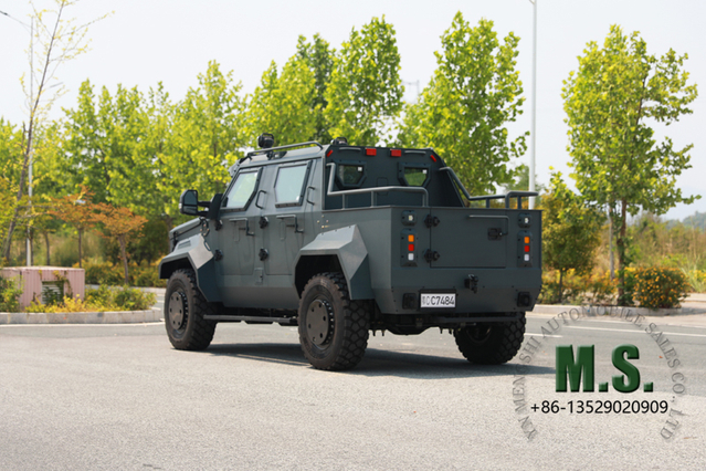 น้ำหนัก 330 แรงม้า 18 ตันน้ำหนัก 4x4 ออฟโรดเกราะเกราะ Pick-up_allison เครื่องยนต์ Cummins, Stanag 2 Protective Leve, Run-Flat- CTIS_Manufacturer Direct