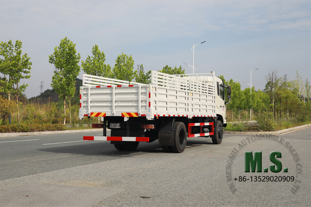 210 แรงม้า 15 ตันน้ำหนักรวม Dongfeng รถบรรทุกบรรทุกสินค้าขยาย BOX_Customized ล้อ, เครื่องยนต์ Cummins, เครื่องปรับอากาศ, ยางอะไหล่, ราคาที่ดี price_manufacturer โดยตรง