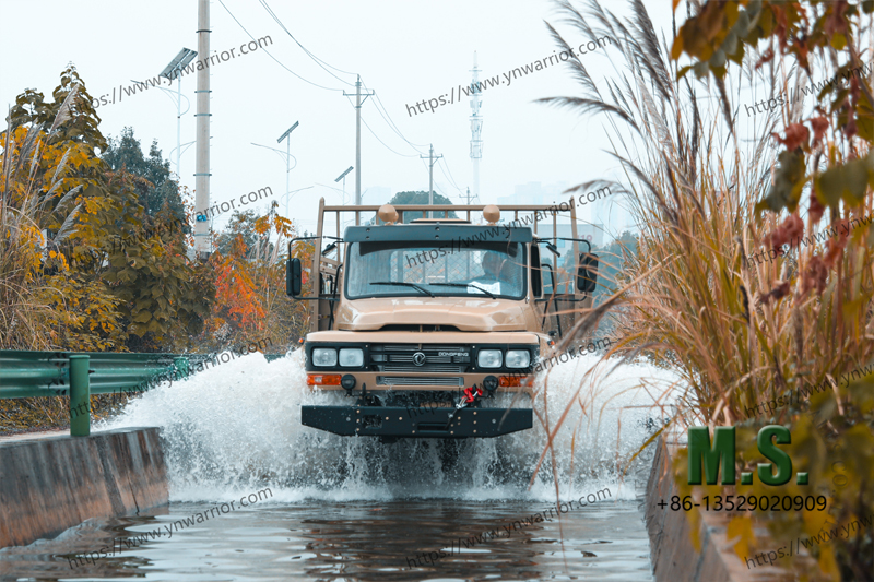 Dongfeng รถบรรทุกบรรทุกสินค้าที่ทนทานการทดสอบความลึกของการเดินสายไฟ 