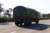 Dongfeng EQ2082 Flathead Army Green พร้อมผ้าใบกันน้ำ_Dongfeng 6*6 รถบรรทุกขนส่งนอกถนนส่งออก