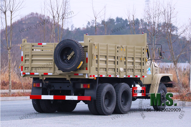 ตงเฟิง 6x6 รถบรรทุกออฟโรด น้ำหนักรวม 25 ตัน 