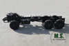 210 แรงม้า 11 ตันน้ำหนัก 6x6 บัสออฟโรด/รถบรรทุกม้วนตัวเครื่องยนต์ chassis_cummins, เพลาที่ปรับแต่งได้, ยางแข็ง, ยางเดี่ยว, lock_manufacturer differential direct