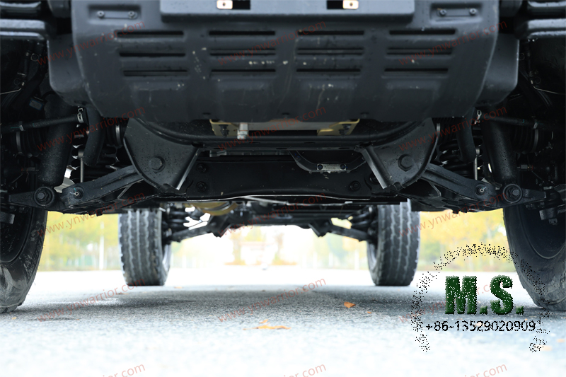 Dongfeng ด้านล่างของแชสซี Mengshi MS600 มุมมอง 