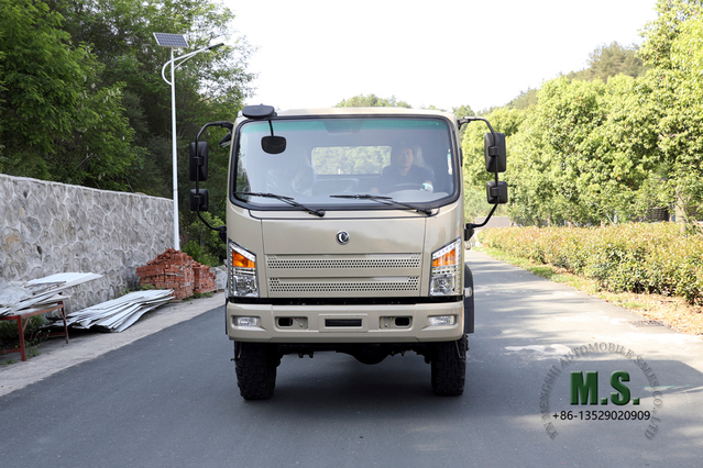 Dongfeng Six Drive Bobcat Off-road Truck Chassis_ 6*6 Popular Export Diesel Truck Chassis_ New Dongfeng Bobcat Dump Truck Chassis Exports