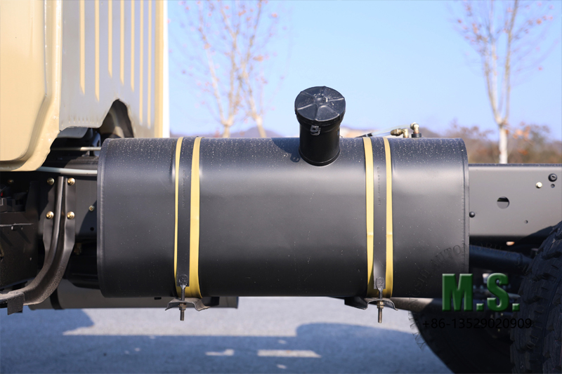 Dongfeng แชสซีรถบรรทุกออฟโรด 6x6 พร้อมรายละเอียดเพลาหัวเก๋ง 