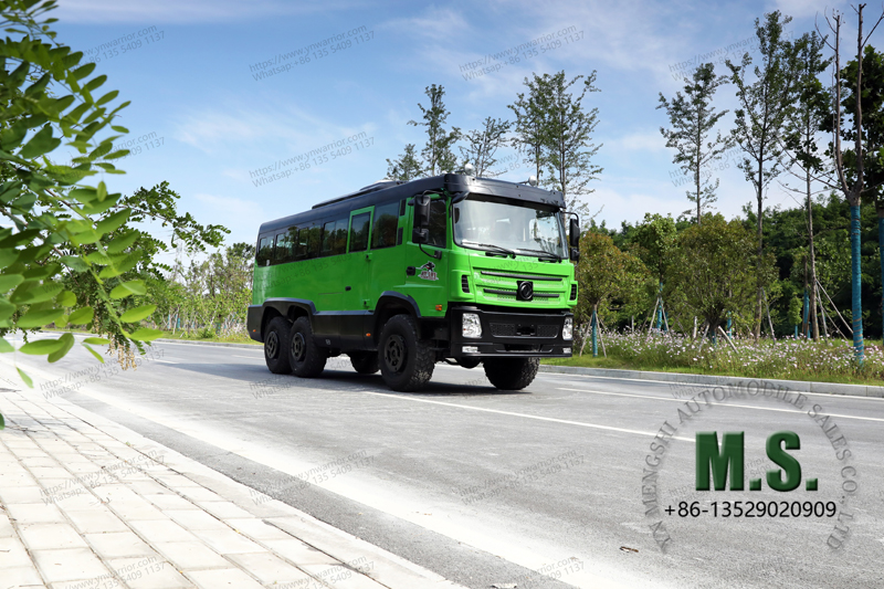 Dongfeng 6x6 รถบัสรถบัส 