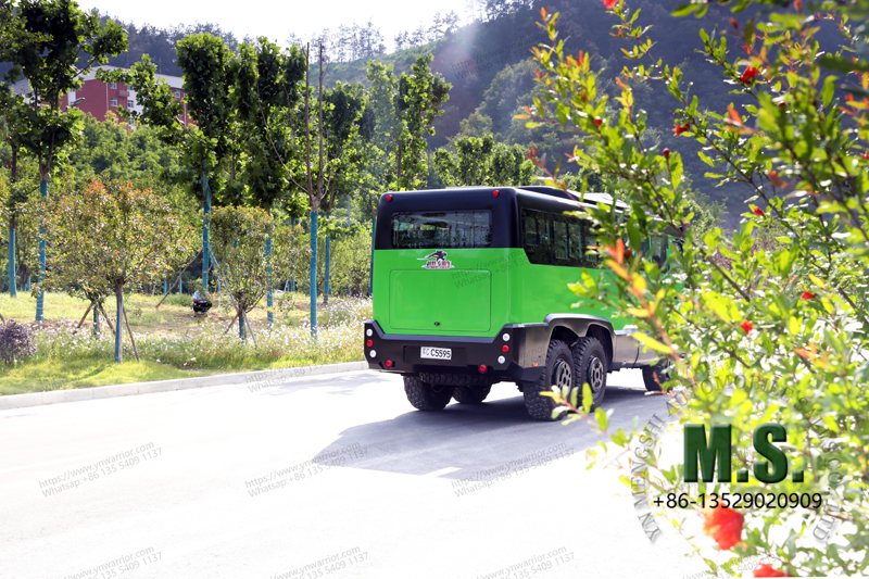 Dongfeng 6x6 โค้ชออฟโรดบัสการยิงจริง {[T1 