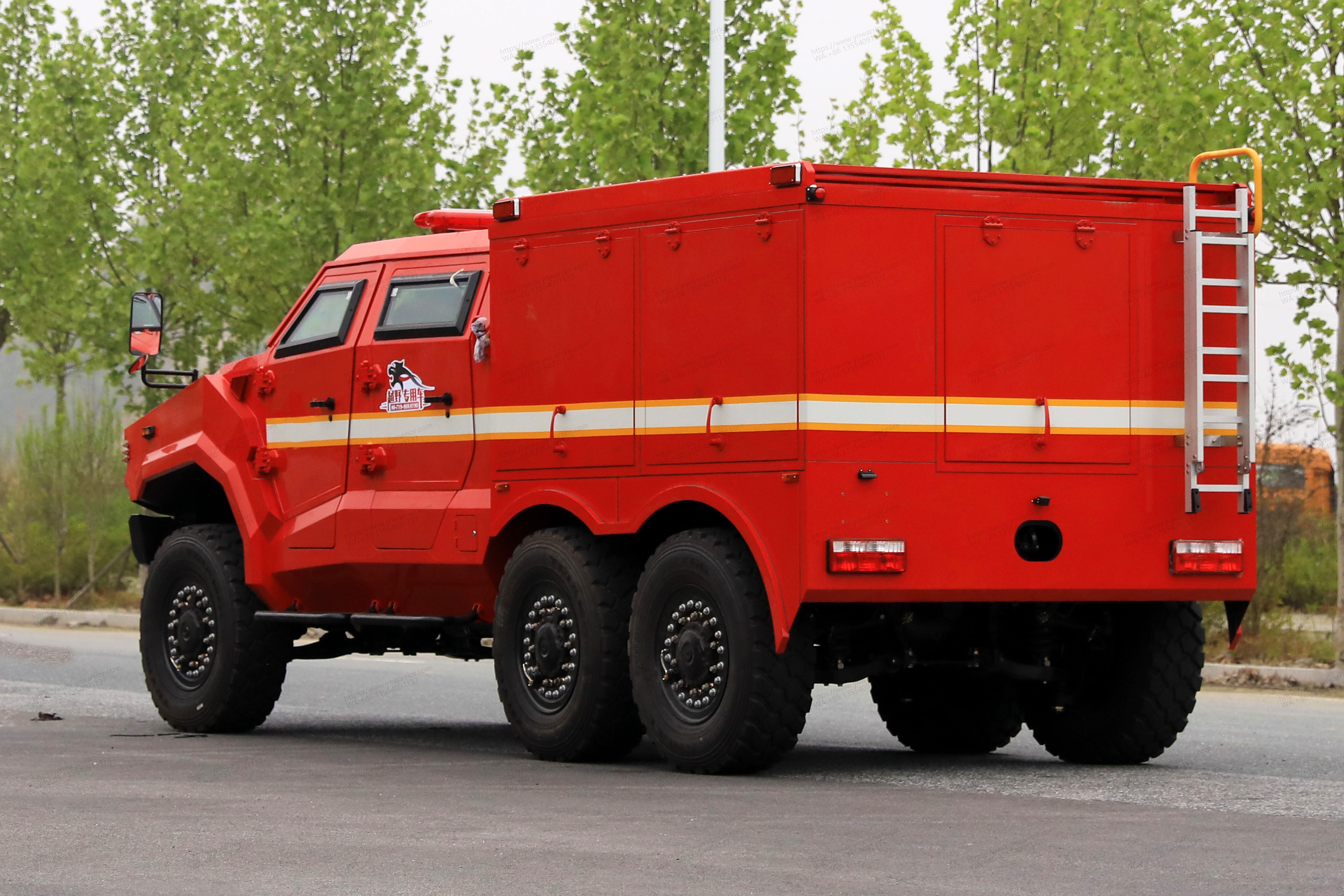 Dongfeng Mengshi 6x6 นอกถนนปรับแต่ง 